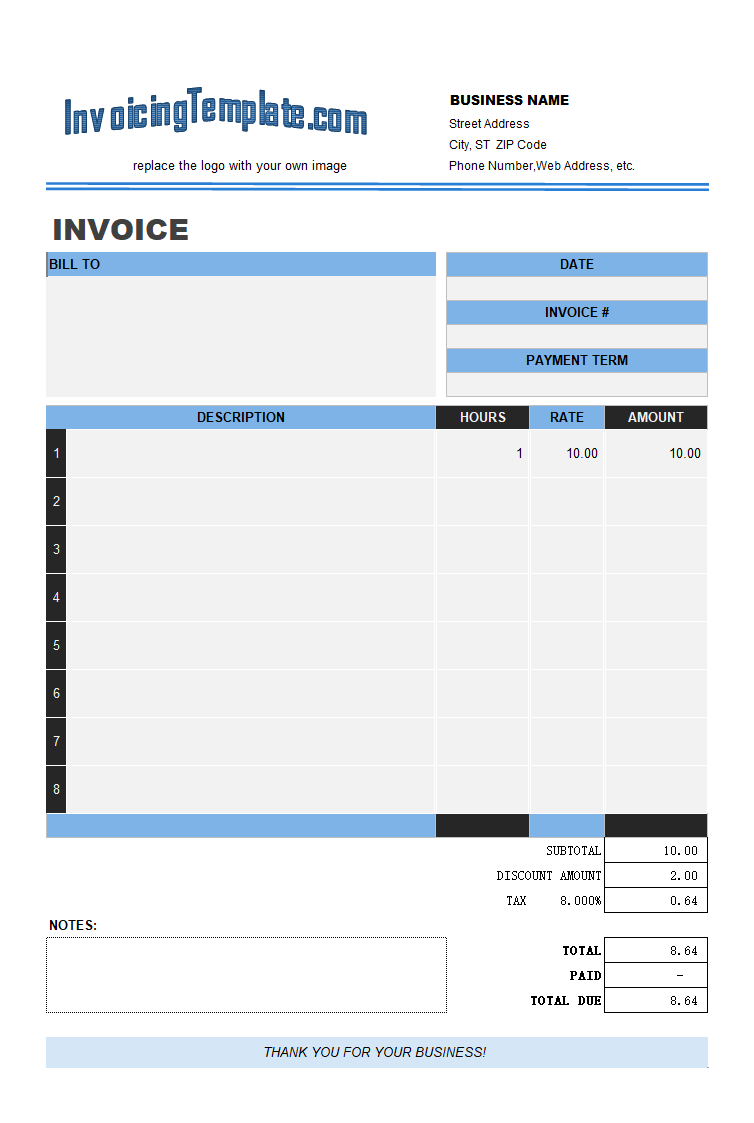Labor Invoicing Sample (IMFE Edition)