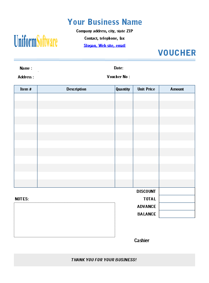 Excel Payment Voucher Template (IMFE Edition)