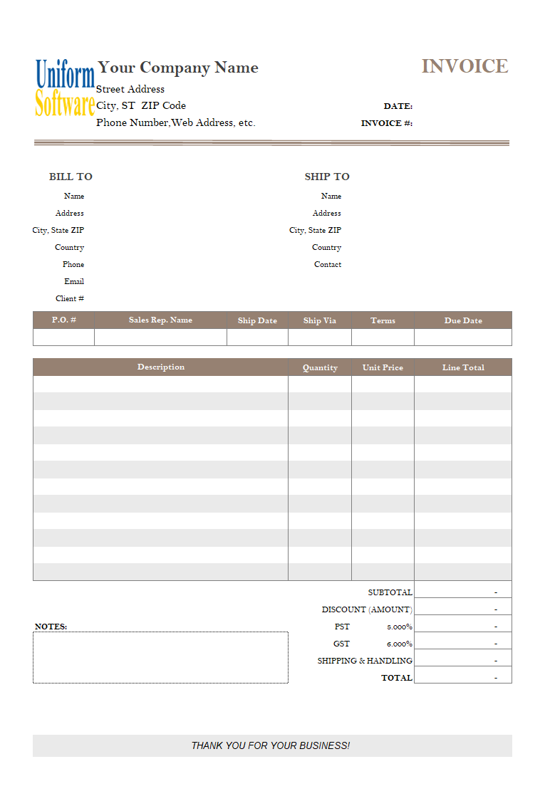 Simple Invoicing Template - Adding Discount Amount Field