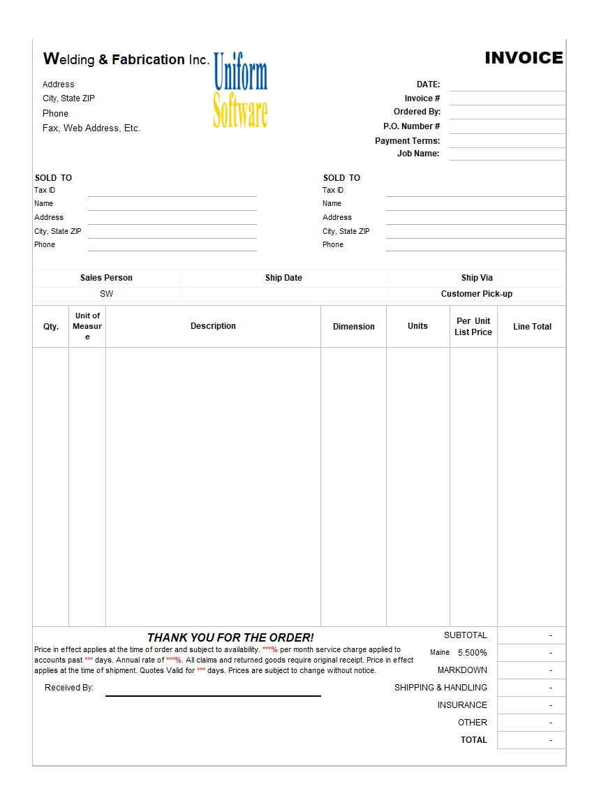 Welder Invoicing Template (IMFE Edition)